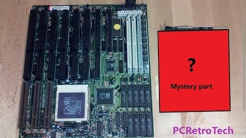 Why is this Motherboard so slow!? + Mystery card