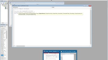 Save a report as a pdf using a button