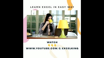 #Excel #MicrosoftExcel #ExcelKing #AskExcelKing #ExcelKing2020