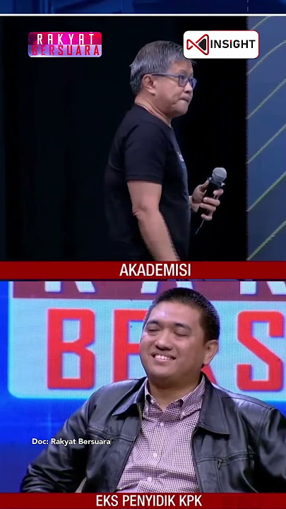 Tegas! Bukan Harun Masiku, Rocky Gerung Sebut Koruptornya Wahyu