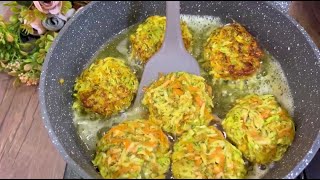 How to Make EASY Vegetable Cutlets♨ Easy Vegetarian Recipes❗ Zucchini Cutlets?