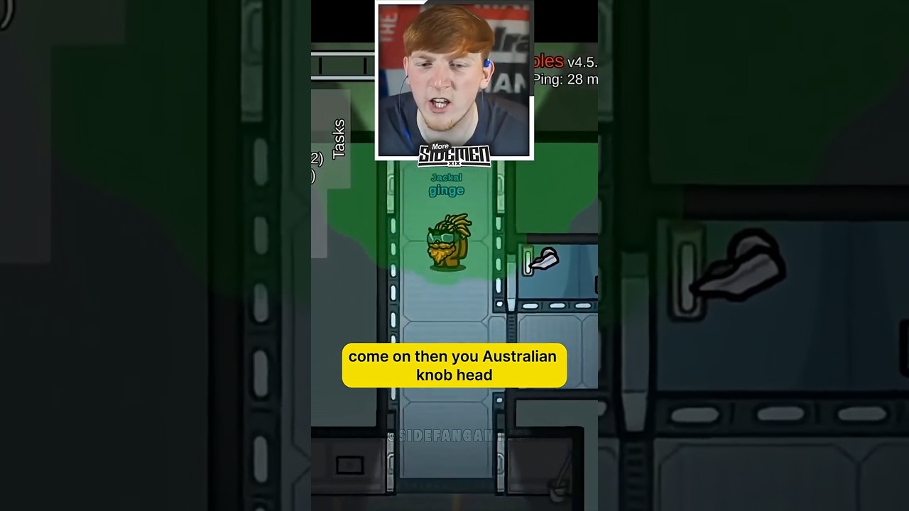 The ULTIMATE 1v1 Between LAZAR & GINGE in Sidemen Among Us    #amongus #sidemenamongus