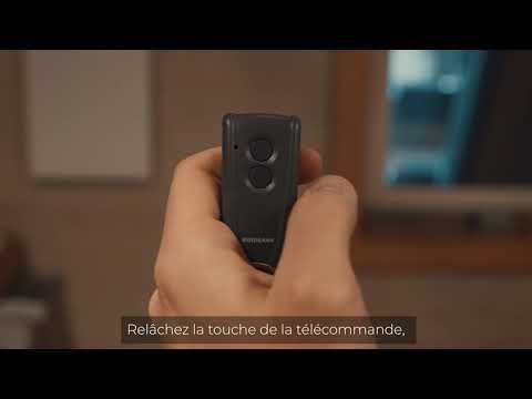 Tuto dépannage - Pairage d'une nouvelle télécommande d'une motorisation Hörmann ProLift