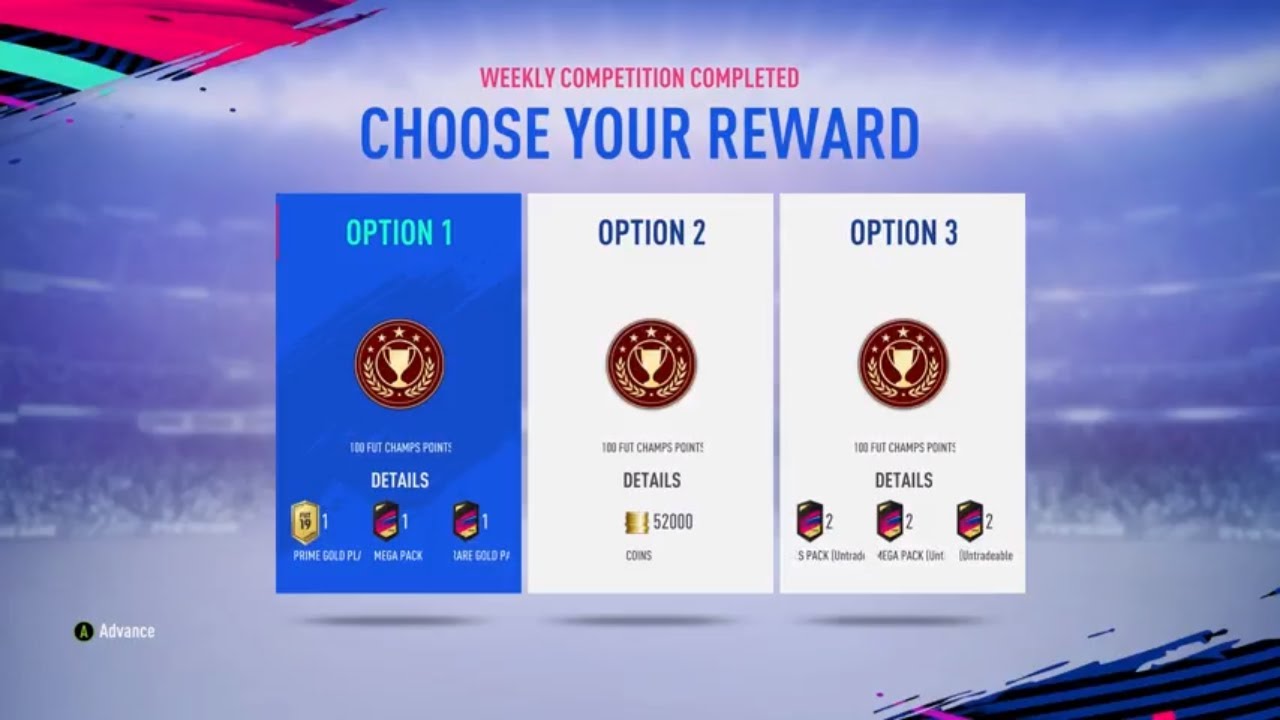 Division rivals rewards fifa 20