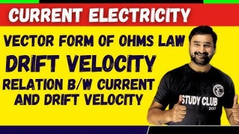 Current Electricity Class 12 | Drift Velocity Class 12 | Day 4 |  JEE/NEET/CBSE | Rakesh Pandey