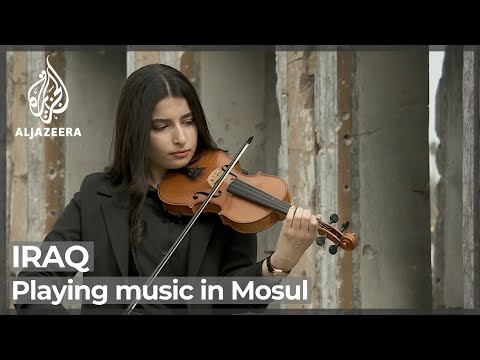 Music plays again in Mosul: Performers give new life to city ruins