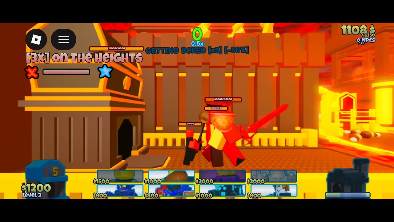 How long can i beat turking when raising x? 