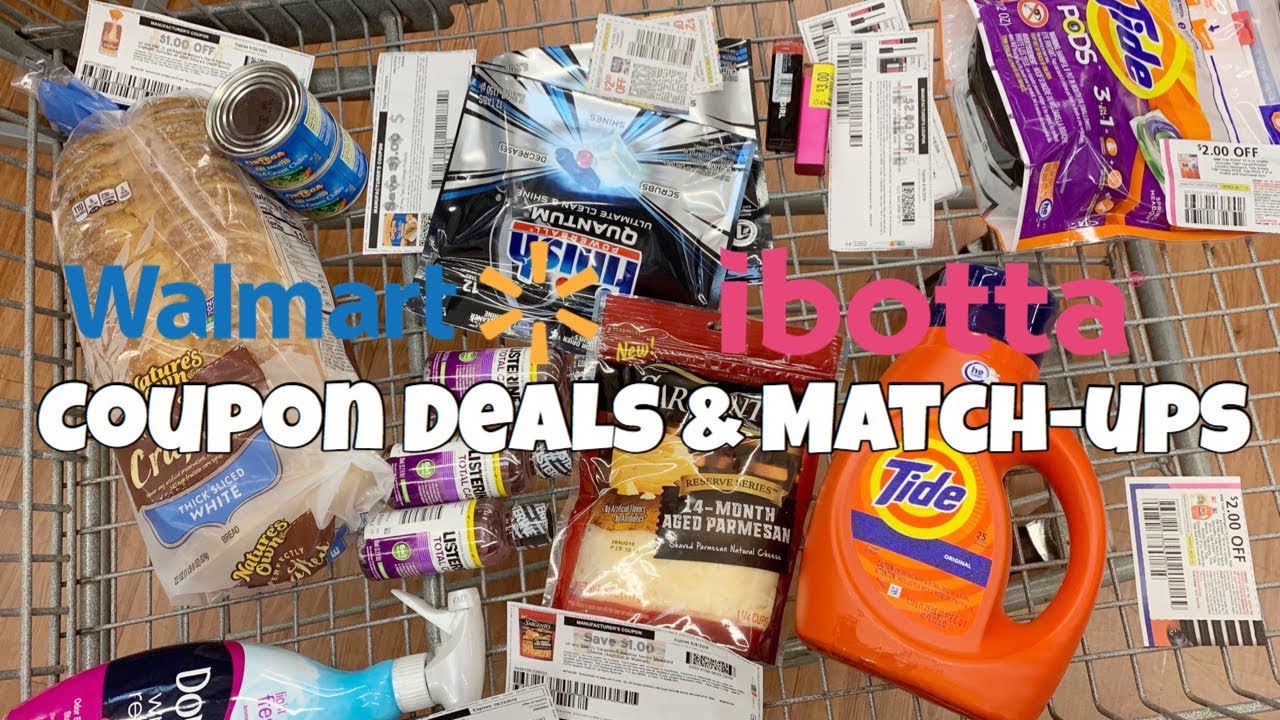 Walmart Ibotta Deals + Coupon Matchups & Clearance 14 Items for 6