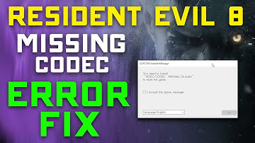Resident Evil 8 Village - Missing "WMVideo Decorder"  Codec Error Fix TUTORIAL