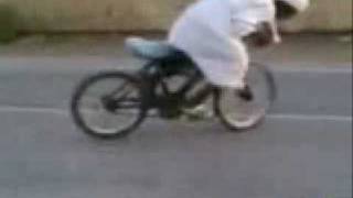 drift arabe con la bici