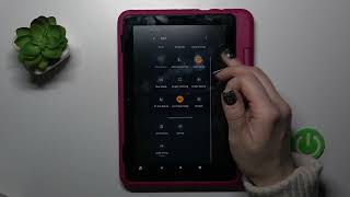 How to Adjust Notification Panel Shortcuts on AMAZON FIRE HD 8 KIDS PRO - Customize Notification Bar screenshot 3