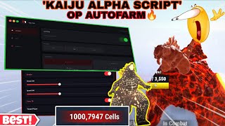 Kaiju Alpha Script*KEYLESS🔥* Autofarm Buildings/Players🤩,Teleport🤩,Speedhack😎,ESP & Much More✨