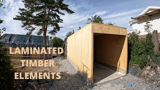 Garage Laminated Timber Timelapse