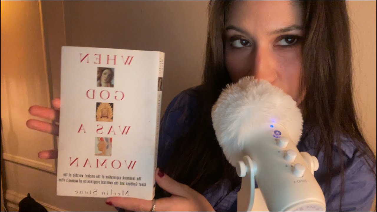 ASMR Reading: When God Was A Woman by Merlin Stone 🍸 