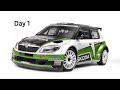 ŠKODA Motorsport IRC & ERC Rally Ypres-Belgium SS2 Onboard 2012