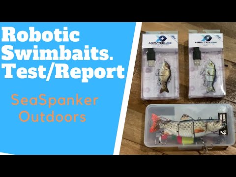 battery operated fishing lures as seen on tv Robotic Swimming Lure Eco-Net Eco-Popper Video Fishing Lure