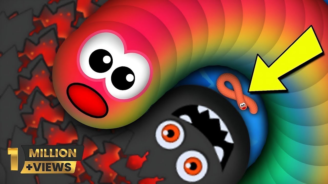 snake Worm Zone Gameplay in  