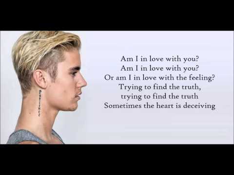 Justin Bieber The Feeling ft Halsey Lyrics