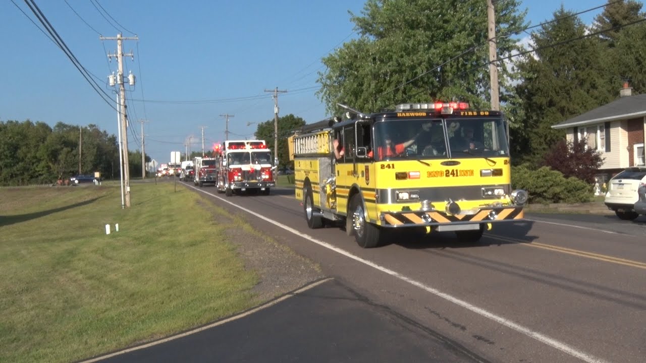 2016 Harwood Pa Fire Company Annual Parade 8/20/16 YouTube