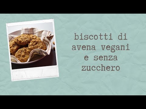 Video: Biscotti D'avena: Calorie O Benefici Or