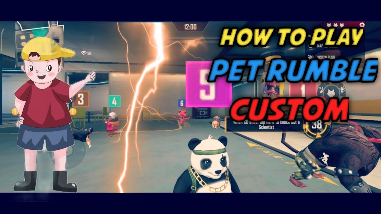HOW TO PLAY PET RUMBLE MODE !! FREE FIRE!!🐱🐱PET RUMBLE FULL GAMEPLAY