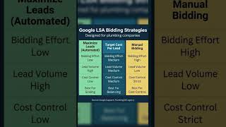Best Google LSA Bidding Strategy for Plumbers