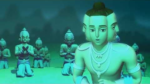 Lord Krishna Revealed  Truth to Brahma About his Position in Tamil.
