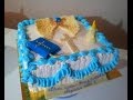 Торт на крестины Как украсить торт для мальчика Cakes for christenings