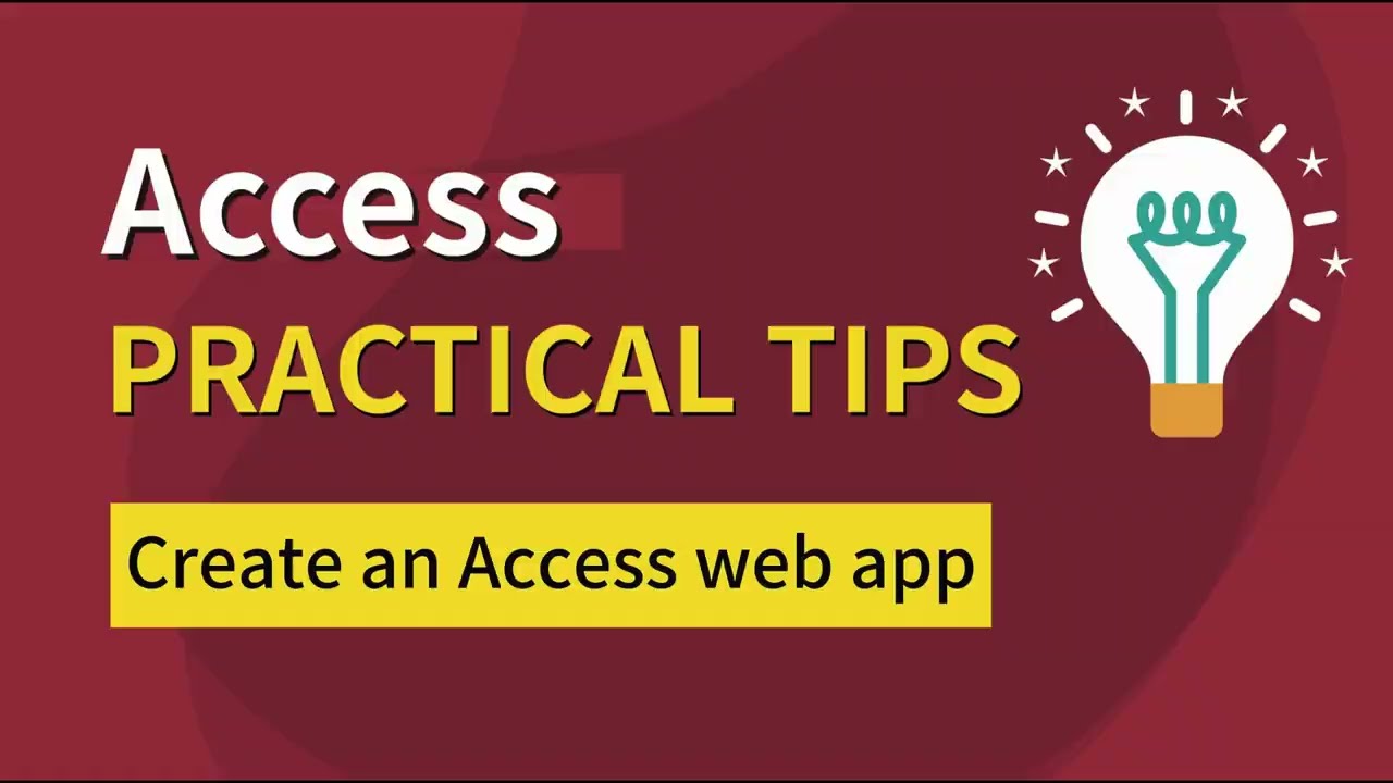 🌐 Create an Access Web App | Share & Manage Data Anywhere, Anytime!