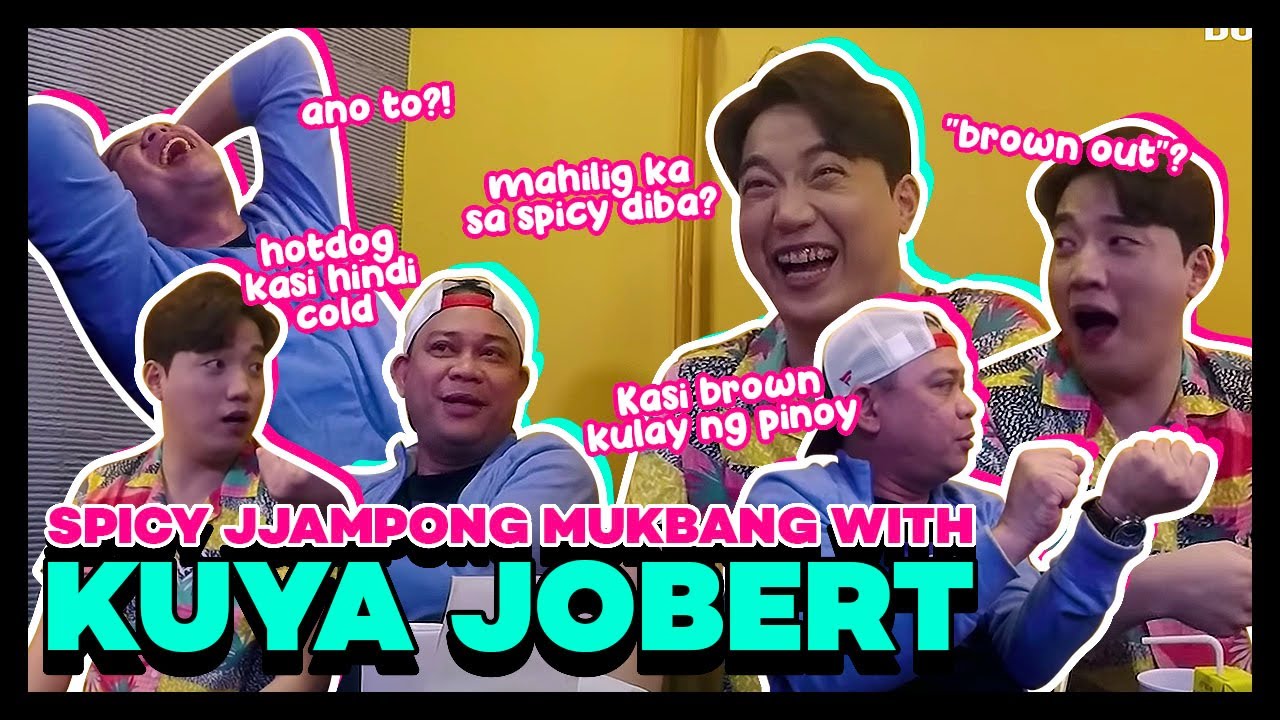 KAYA KO BA ANGHANG?! Trying SPICY JJAMPONG with Kuya Jobert | Ryan Bang