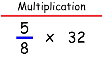 Multiplying Fractions by Whole Numbers