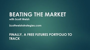 Finally, a Free Futures Portfolio to Track