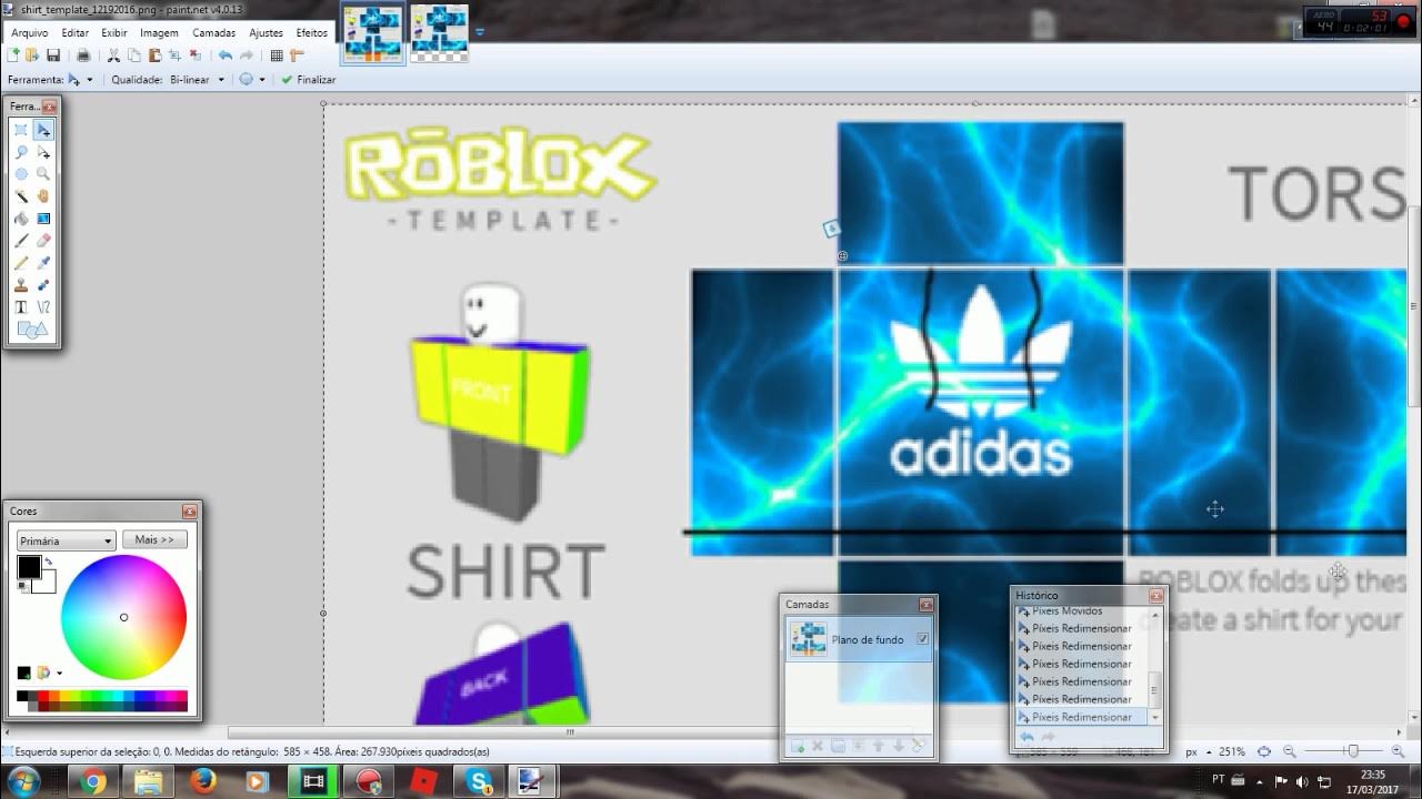 COMO FAZER SUA PRÓPRIA T-SHIRT NO ROBLOX DE GRAÇA!🔥 [CAMISETA GRÁTIS FÁCIL  DE FAZER] 