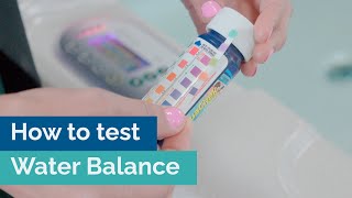 How to test and maintain the water balance of your spa pool