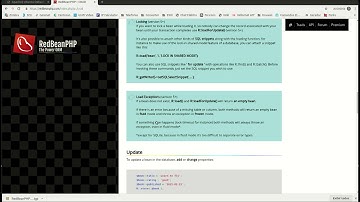 RedBean Framework ORM PHP