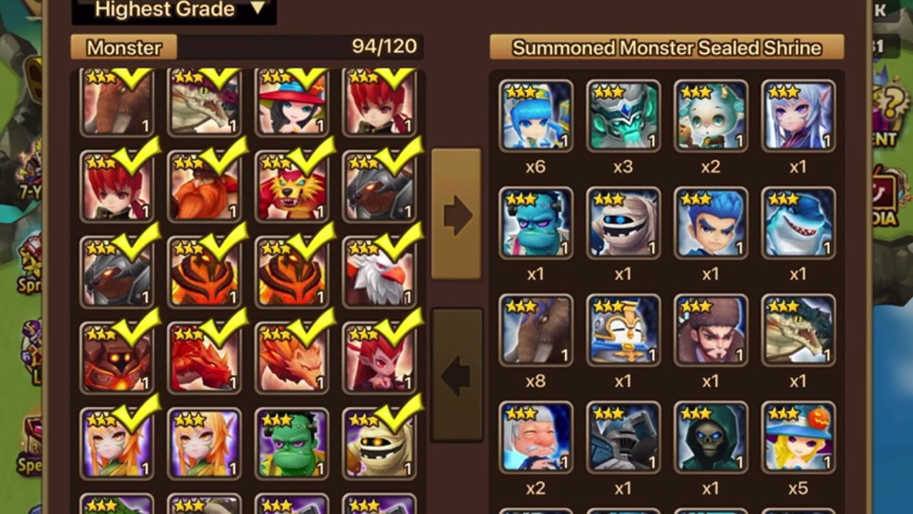 7 years anniversary scroll of summoners war