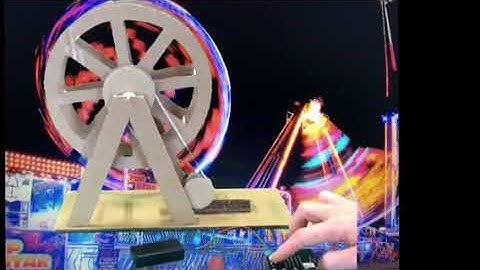 Ferris wheel controlled by micro:bit