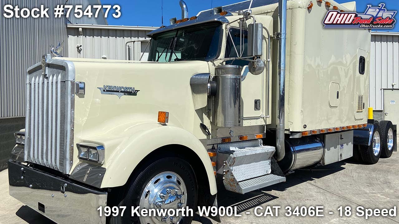 1997 KENWORTH W900L 754773 SOLD YouTube