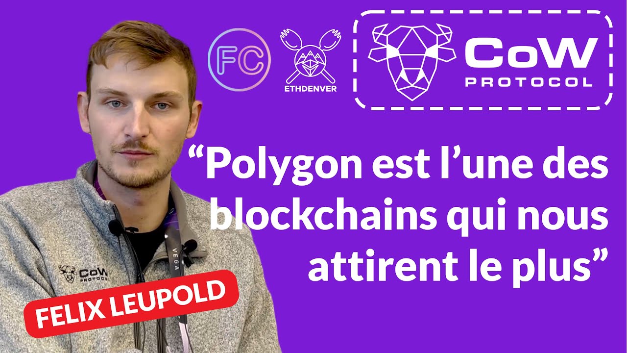 Entretien avec Felix de CoW Protocol | ETHDenver 2022 Ξ