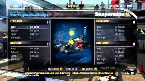 Nascar 2011 The Game Car Setup Dev Diary  HD1230