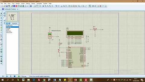 SIMULASI LM35 DAN LCD MENGGUNAKAN ATMEGA32