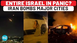 Iran Bombs Major Cities As Sirens Sound In Entire Israel; Fires, Panic In Tel Aviv, Haifa, South