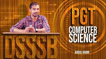 KVS DSSSB PGT Computer Science Best MCQ