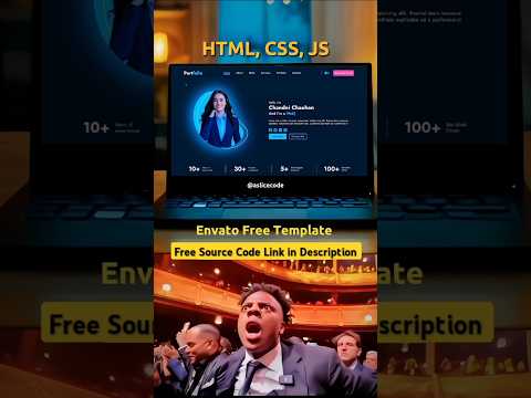 Personal Portfolio Template | HTML, CSS, JS