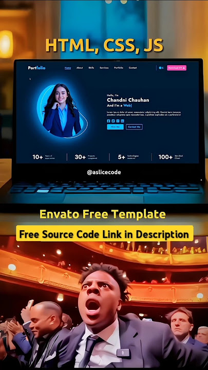 Personal Portfolio Template | HTML, CSS, JS