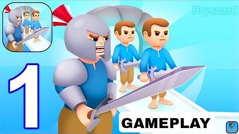 Warrior Factory - Gameplay Walkthrough Part 1 Full Game Army Commander Max Level (iOS,Android)