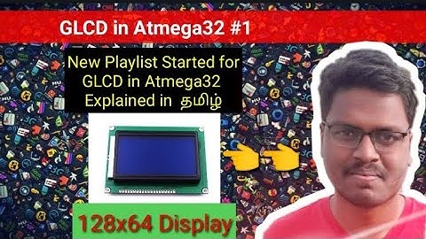 #1 New Playlist Started for GLCD using Atmega32 | Syllabus Explained in Tamil.