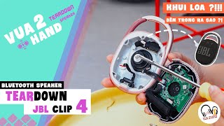 WHAT'S INSIDE JBL CLIP 4 | TEARDOWN