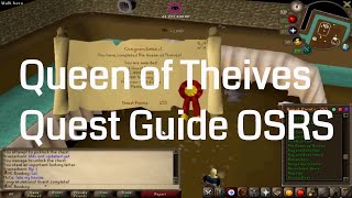 Queen of Thieves Quest Guide OSRS