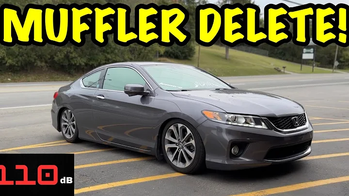 2014 Honda Accord Coupe 3.5L V6 w/ MUFFLER DELETE!
